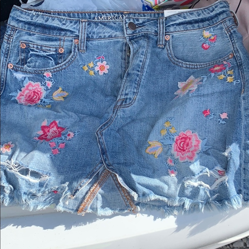 American Eagle denim skirt